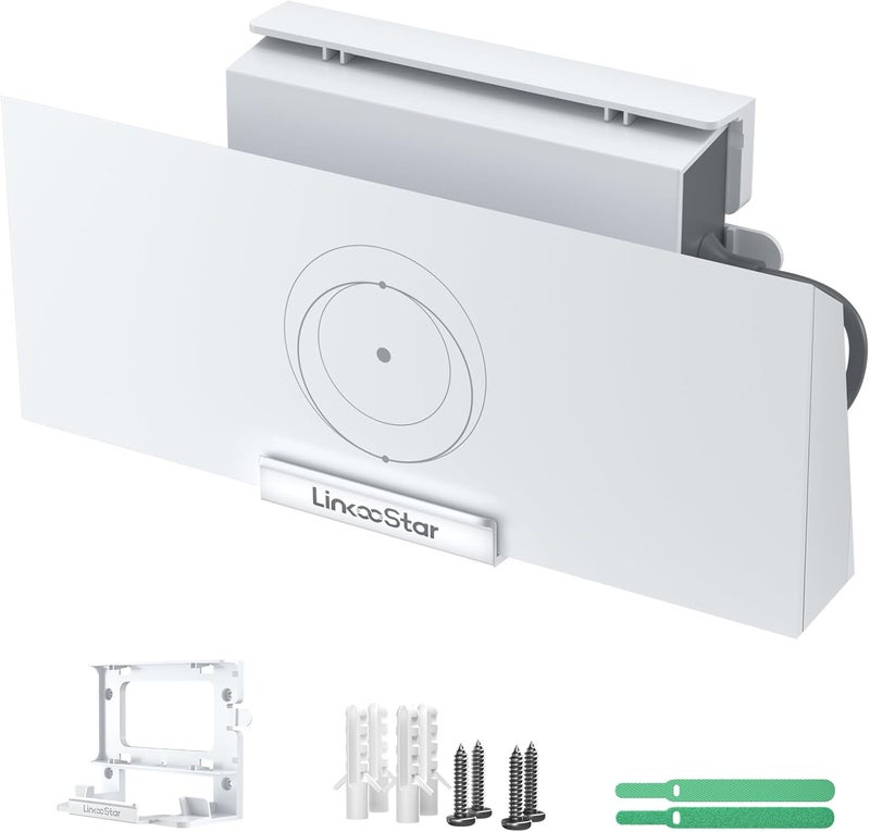 fonken Linkoostar Starlink Gen 3 Router Mount All in One Starlink Router Wall Mount for Star Link Standard V3 Mesh Router  Gen 3 Power Supply Mounting Kit AccessoriesLM3C - Image 1