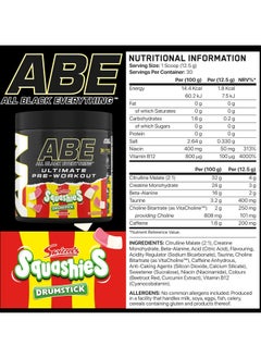 Applied Nutrition ABE Pre Workout - Drumstick Squashies - (30 serving)  - Image 2