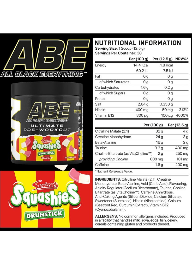 Applied Nutrition - ABE Pre Workout - Drumstick Squashies - (30 serving) - Image 1