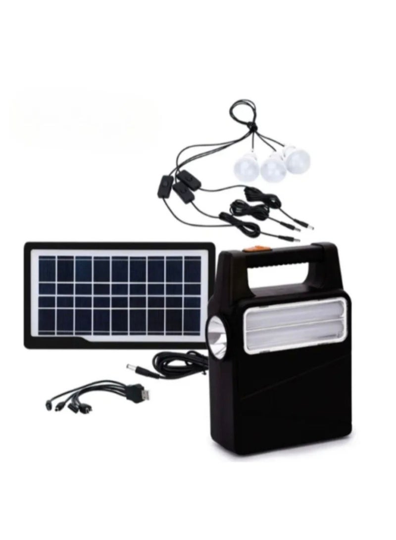 ويداسي نظام إضاءة وشحن بالطاقة الشمسية، متعدد الوظائف مثالي للرحلات، التخييم، والانقطاع المفاجئ للكهرباء. - Image 1