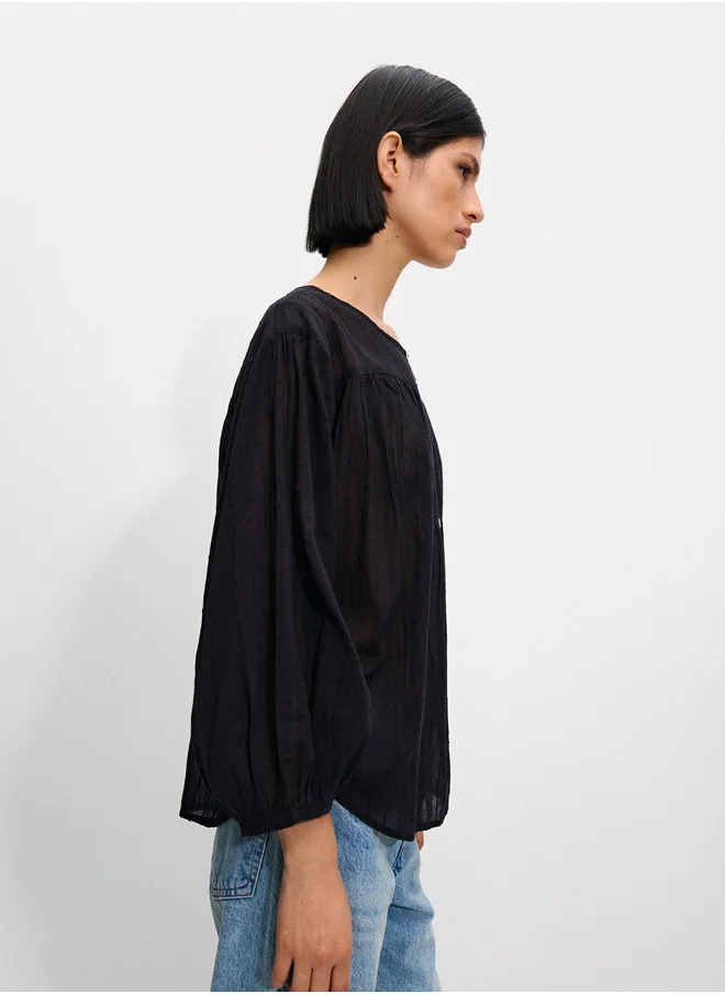 PARFOIS Full Sleeve Top