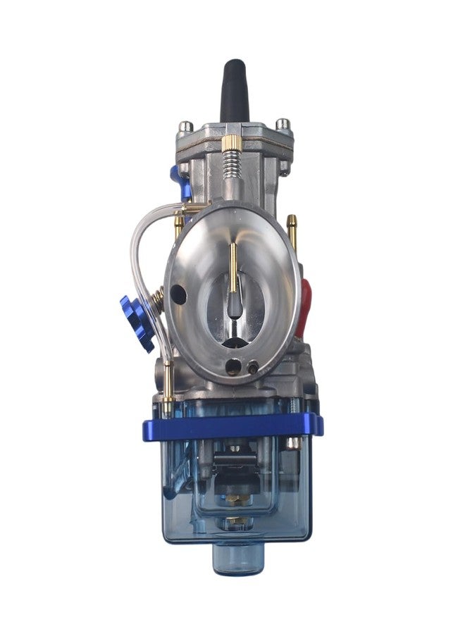 طقم ترقية BUHNSS PWK 24mm لمكربن وفلتر هواء وأنابيب سحب الهواء، مناسب لدراجات كولمان CT200U وBT200X، وباجا واريور MB200، وبريداتور بمحركات هوندا GX160 وGX200 بقوة 6.5 حصان، ودراجات الكارتينج الصغيرة، باللون الأزرق. - Image 2