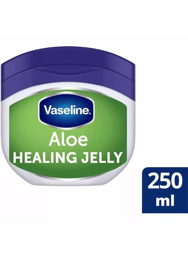 Vaseline Aloevera Enriched Petroleum Healing Cream- 250ml - Image 1