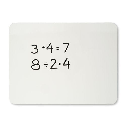 Charles Leonard Dry Erase Board, Two Sided, Lined/Plain, 9" x 12" (35120) - Image 4