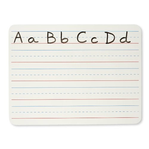 Charles Leonard Dry Erase Board, Two Sided, Lined/Plain, 9" x 12" (35120) - Image 3