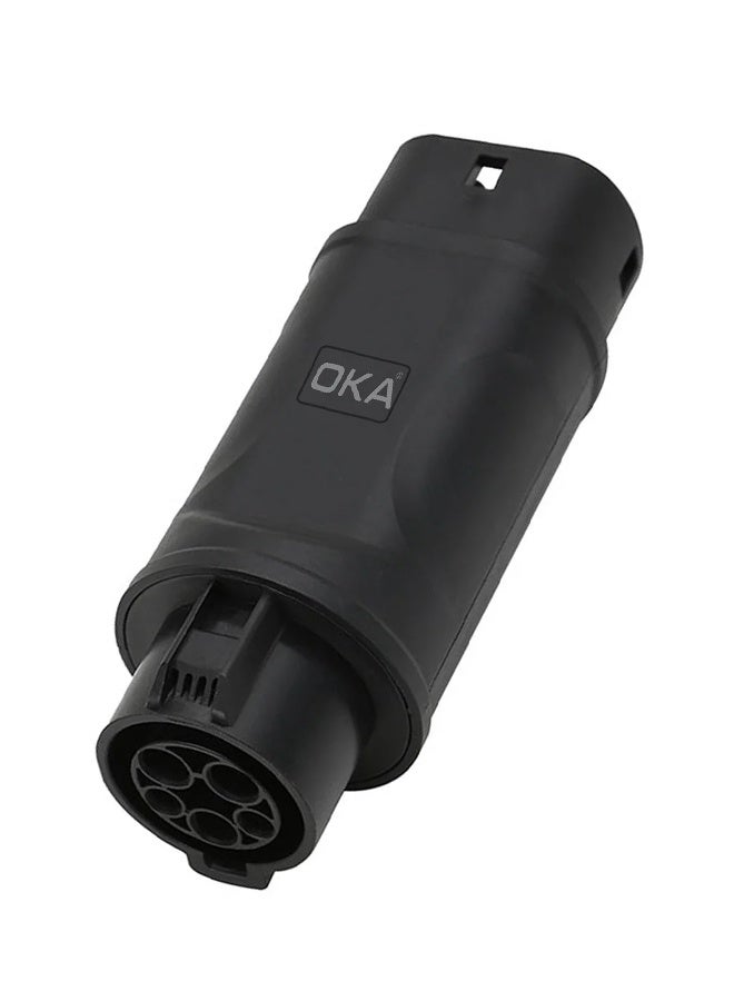 أو كي ايه محول شحن سيارات كهربائية من بروتوكول Type 1 الامريكي و الياباني إلى Type 2 الاوروبي / موديل ( T1-T2 ) - Image 4