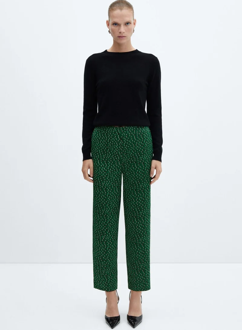 MANGO High Waist Pants