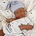 KUICEO Full Silicone Reborn Baby Dolls20 Inch Realistic Newborn Anatomically Correct Boy with Realistic Blood Vessels and SkinSilicone Full Body Lifelike BabyGreat Gift for Childrenwith Gift Box - Image 2