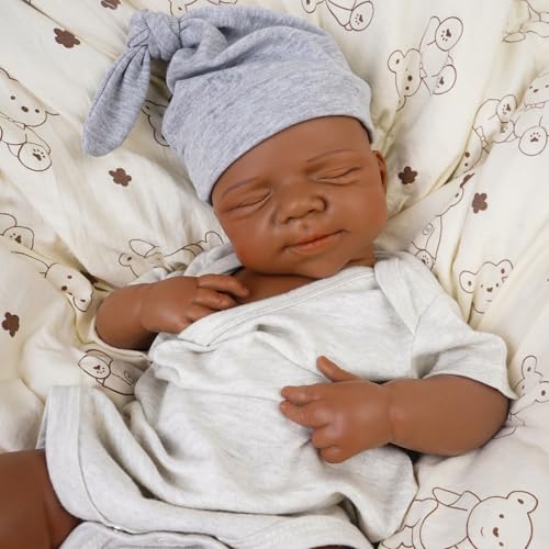 KUICEO Full Silicone Reborn Baby Dolls20 Inch Realistic Newborn Anatomically Correct Boy with Realistic Blood Vessels and SkinSilicone Full Body Lifelike BabyGreat Gift for Childrenwith Gift Box - Image 1
