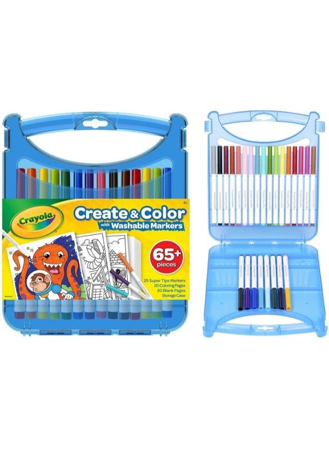 Crayola Egl Crayo Valigetta Pennarelli Superpunta Lavabili