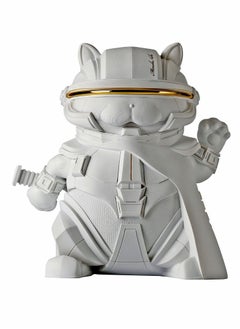 Excefore Trendy Toy Statue, Maneki Neko Statue, Lucky Cat Collectible Cool Statue  - Image 1