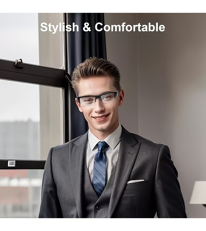 1080P Smart Video Glasses With 75 Degree Wide Angle Lens HD Recording For Photos And Videos Best Gift - Image 4