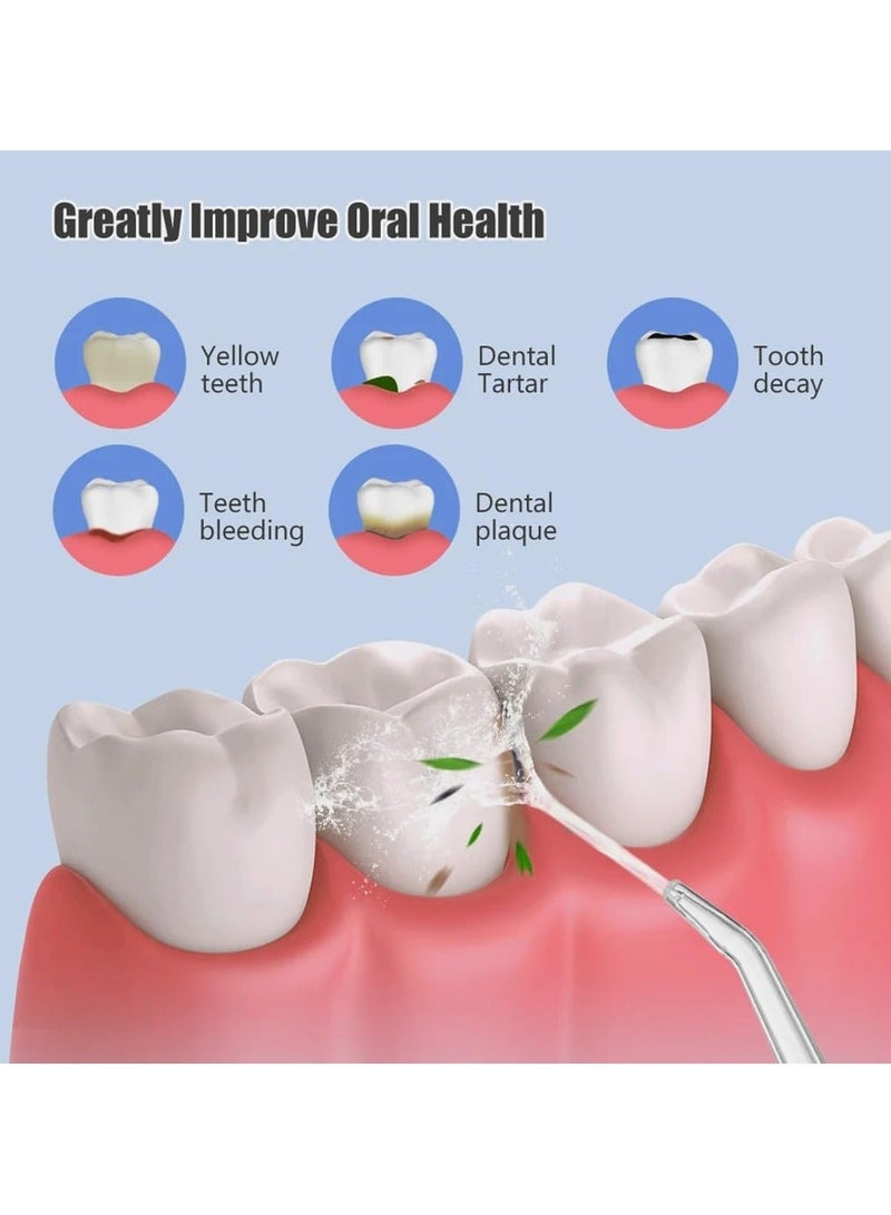 Cordless Water Flosser Toothbrush - 230mL Oral Irrigator with 4 Modes & 360° Nozzle - Image 4