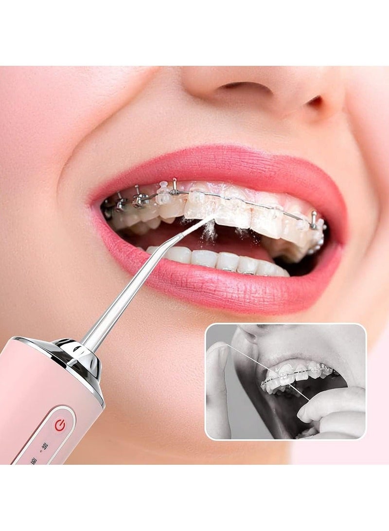 Cordless Water Flosser Toothbrush - 230mL Oral Irrigator with 4 Modes & 360° Nozzle - Image 3