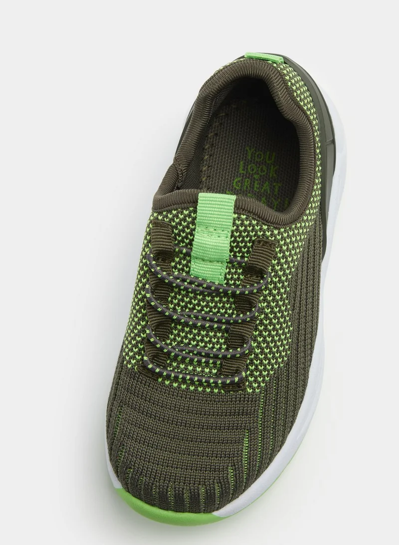 mothercare Kids Low Top Slip On Sneakers