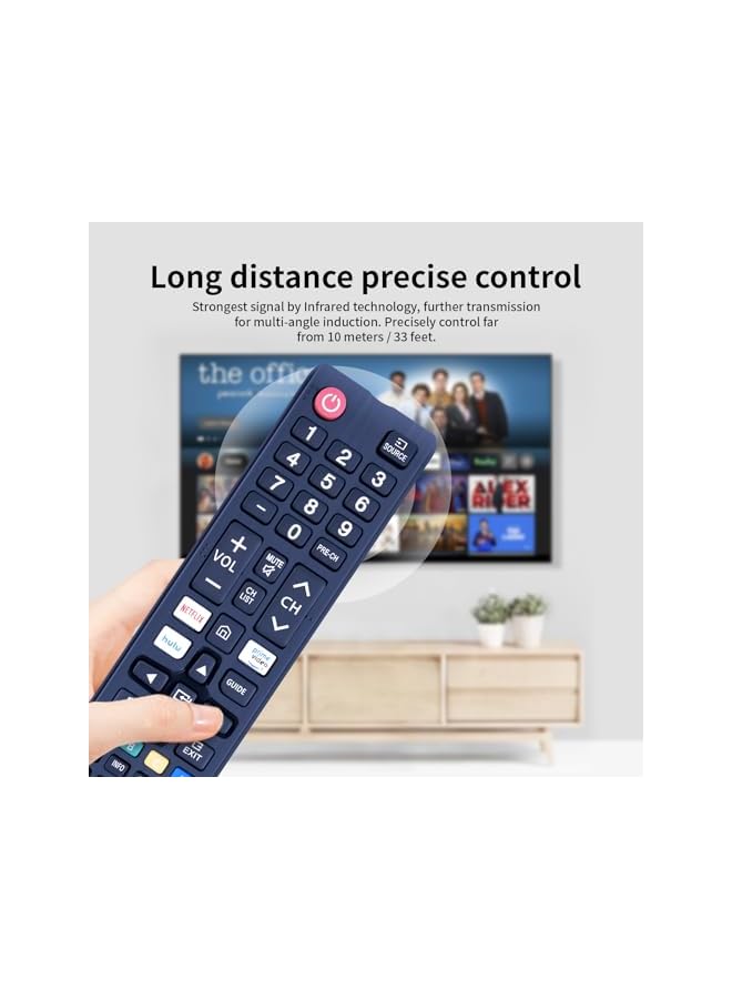 TIGER Universal remote control for All Samsung Smart LCD LED SUHD UHD HDTV 3D TVs BN59-01199F BN59-01315B BN59-01315J BN59-01315N N59-01315A BN59-01315D BN59-01199F BN59-01178W - Image 3