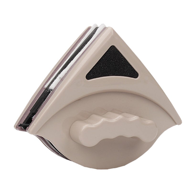 Double-sided magnetic window wiper (suitable for 18-30mm thick double-layer glass)  coffee