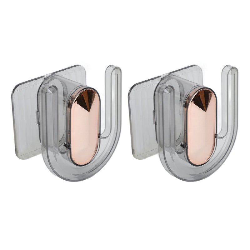 Wall Mounted Slippers Rack: Strong Plastic, Easy Installation - Waterproof Space Saving Slippers Holder for Bathroom, Entryway, Home & Salon - Image 1