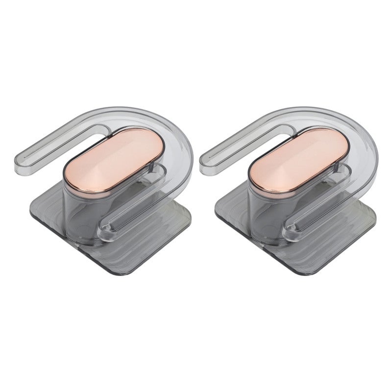 Wall Mounted Slippers Rack: Strong Plastic, Easy Installation - Waterproof Space Saving Slippers Holder for Bathroom, Entryway, Home & Salon - Image 2