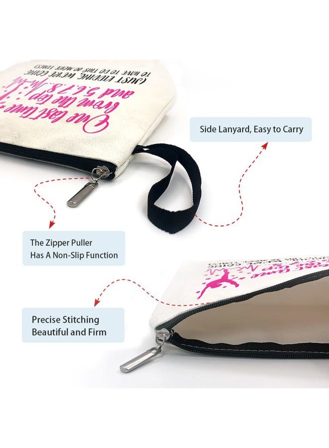 ZHANTUONE Dance Teacher Funny Cosmetic Bag, for Travel Toiletry Zipper Storage Pouch Makeup Bag, Appreciation Gifts for Dance Teacher Dance Instructors, Retirement Graduation Appreciation Gifts - Image 5