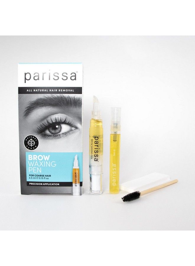 parissa قلم شمع الحواجب لإزالة الشعر بتقنية الصالون لتشكيل الحواجب بدقة مجموعة شمع سريعة ونظيفة للاستخدام المنزلي - Image 3