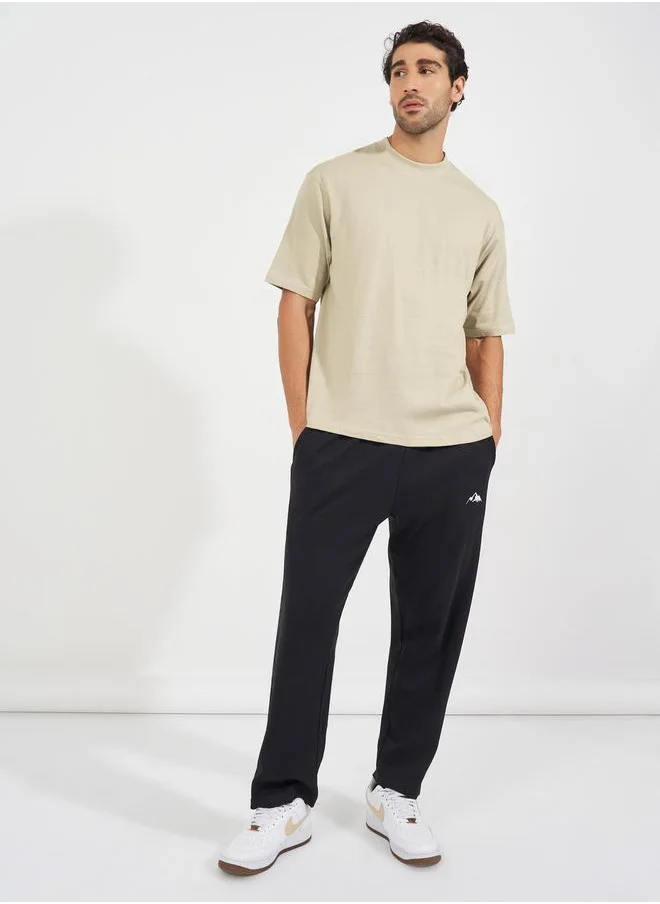 Styli Mock Neck Oversized T-Shirt