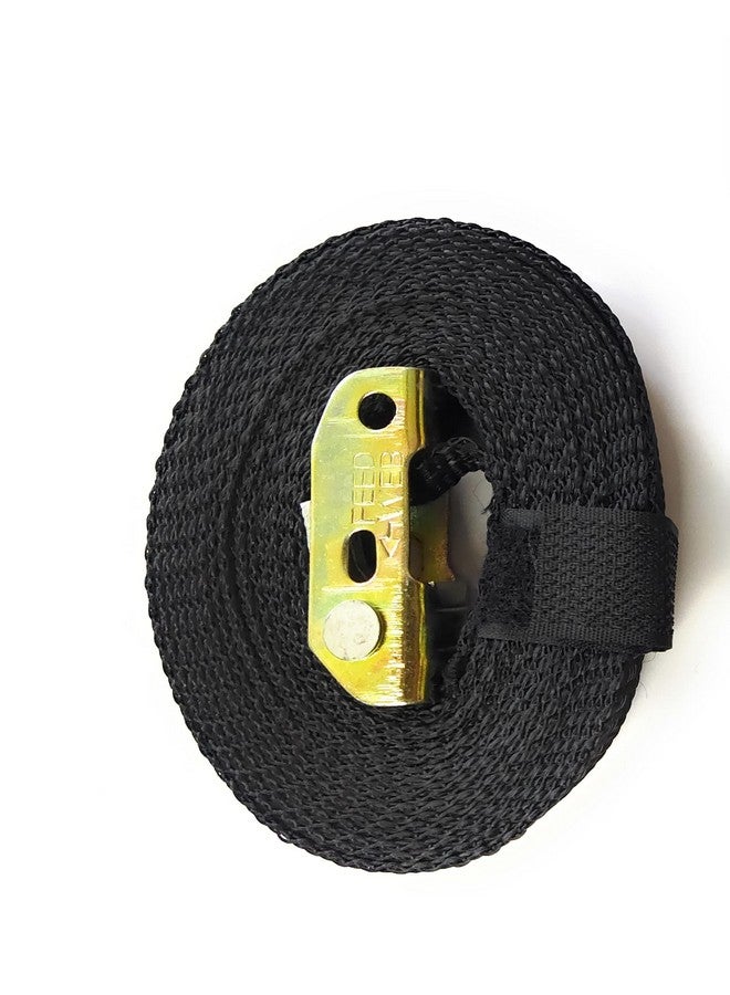 TechHark® Gymnastic Heavy Duty Adjustable Strap Capacity with 14.5ft Adjustable Buckle Straps for Cross Fitness Functional Training for Home Gym,Yoga, Full Body Workout (Buckle Strap) - Image 5