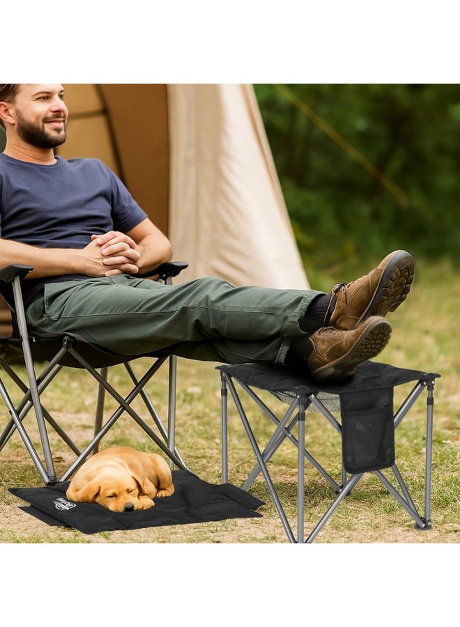 Bolosy 2 Pack Oversized Camping Chairs for Adults Heavy Duty Outdoor Folding Chairs Padded Portable Lawn Chairs XL Camp Chairs with Cup Holder Suproot 500 lbs - Image 3