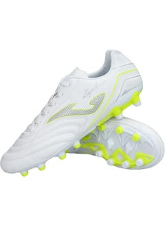 Joma Aguıla 2402 Blanco Firm Ground Men's White Football Shoes (Grass Ground) AGUS2402FG  - Image 2