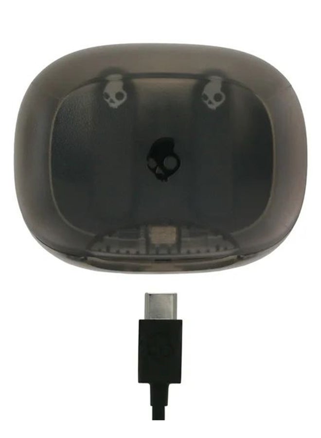 Skullcandy Smokin' Buds in-Ear Wireless Earbuds, 20 Hr Battery, 50% Renewable Plastics, Microphone, Works with iPhone Android and Bluetooth Devices - Midnight Smoke - Image 3