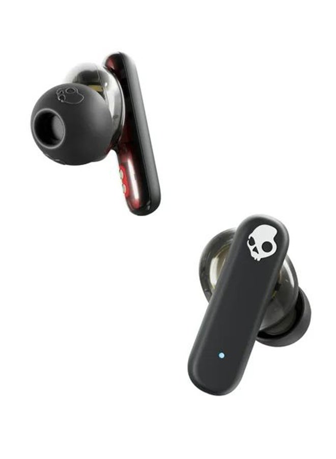 Skullcandy Smokin' Buds in-Ear Wireless Earbuds, 20 Hr Battery, 50% Renewable Plastics, Microphone, Works with iPhone Android and Bluetooth Devices - Midnight Smoke - Image 2
