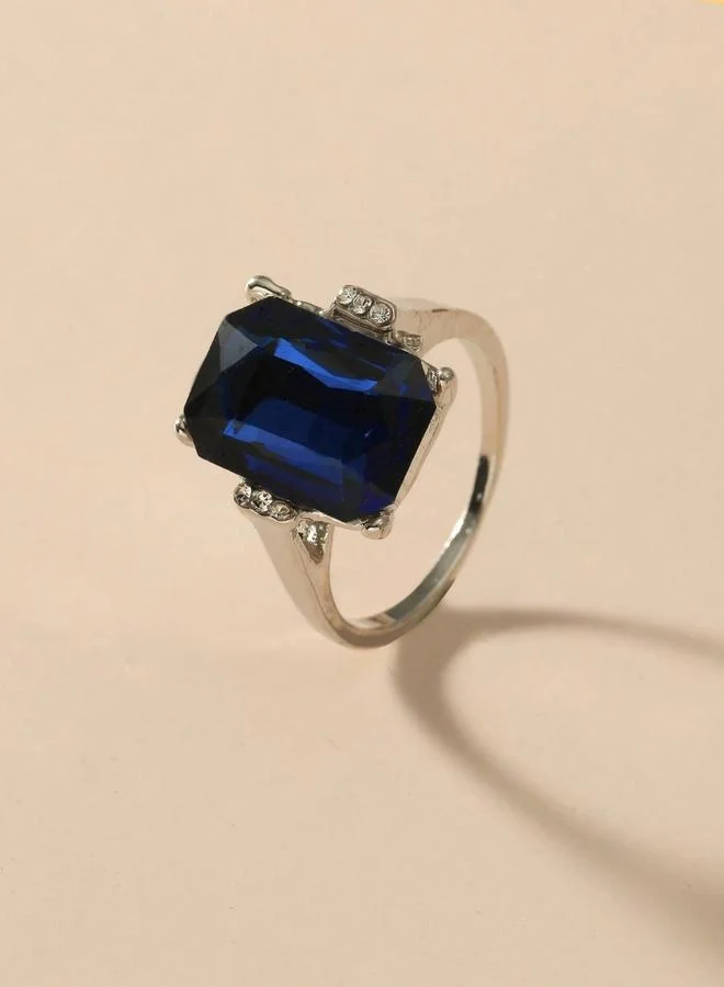 تايك تو خاتم بحجر كريم مُربّع