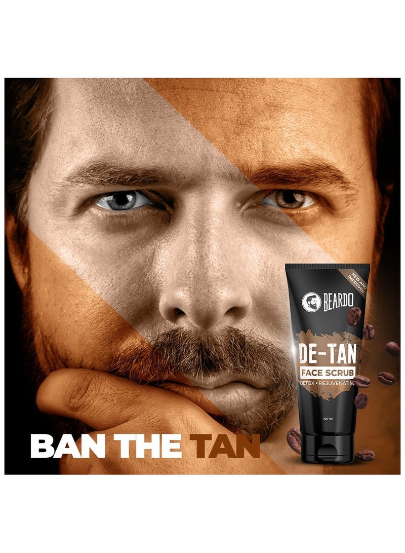 BEARDO DeTan Face Scrub Tube 100g V2 - Image 2
