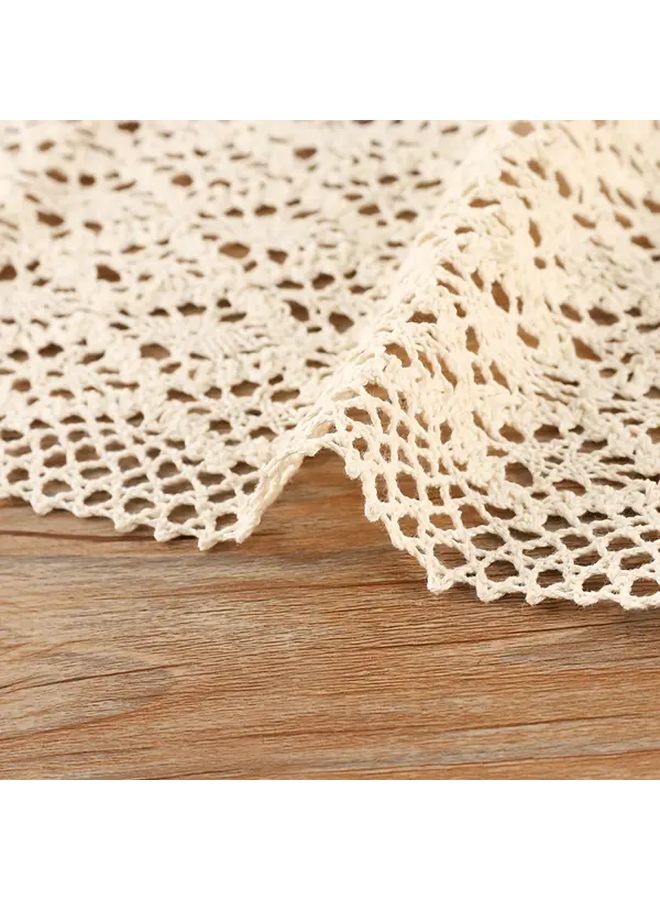 White Cotton Lace Trim 3 94 Inches Wide For DIY Crafts And Home Decor Sewing Supplies - Image 5