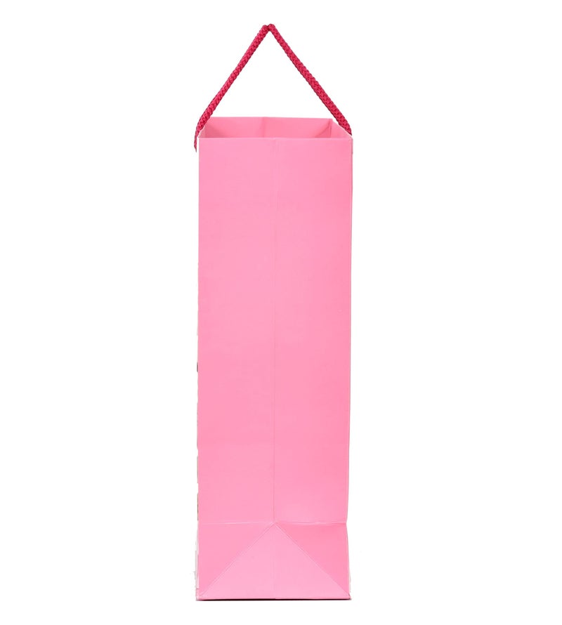 PPJ ® -PAPER CARRY BAG (CORNER FLOWER) 16 Inch X 12 Inch X 4 Inch for DIWALI/WEDDING/FUNCTION/BIRTHDAY/RETURN GIFTS/CHRISTMAS (Pack of 30) - Image 3