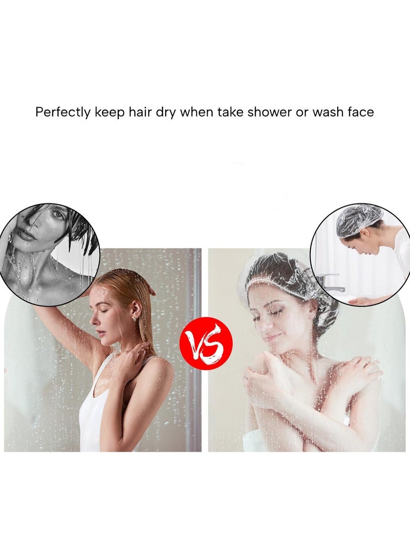 عام غطاء دش يمكن التخلص منه 100 قطعة للنساء سبا المنزل استخدام فندق وصالون الشعر السفر - Image 2