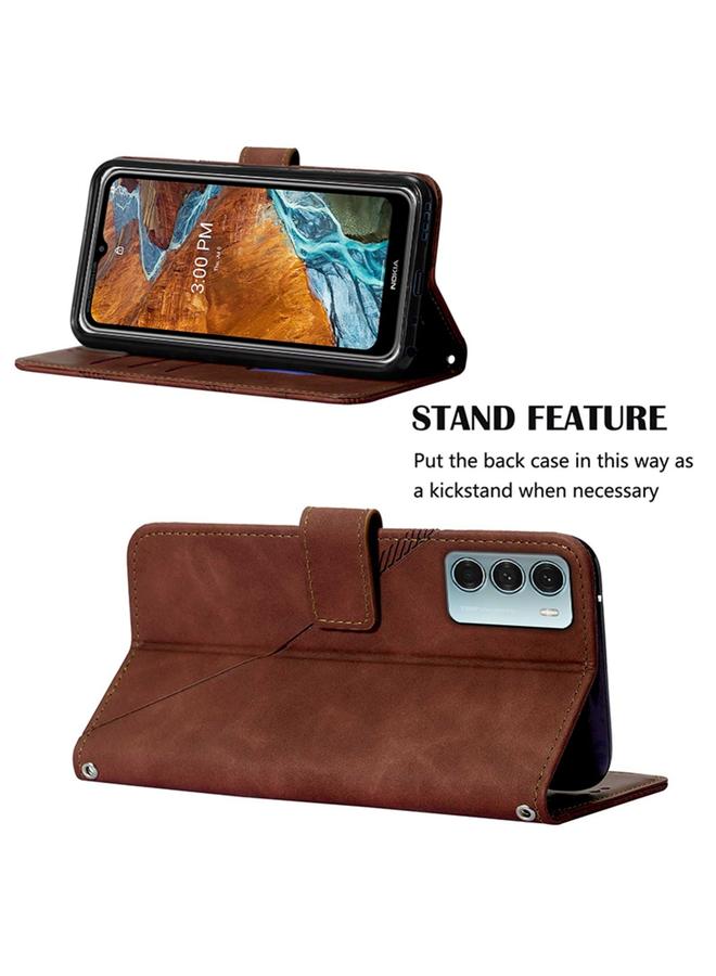 S-TOP Case For Motorola Moto G200 5G/Edge S30 5G Crossbody 3D Embossed Flip Leather Phone Case - Image 5