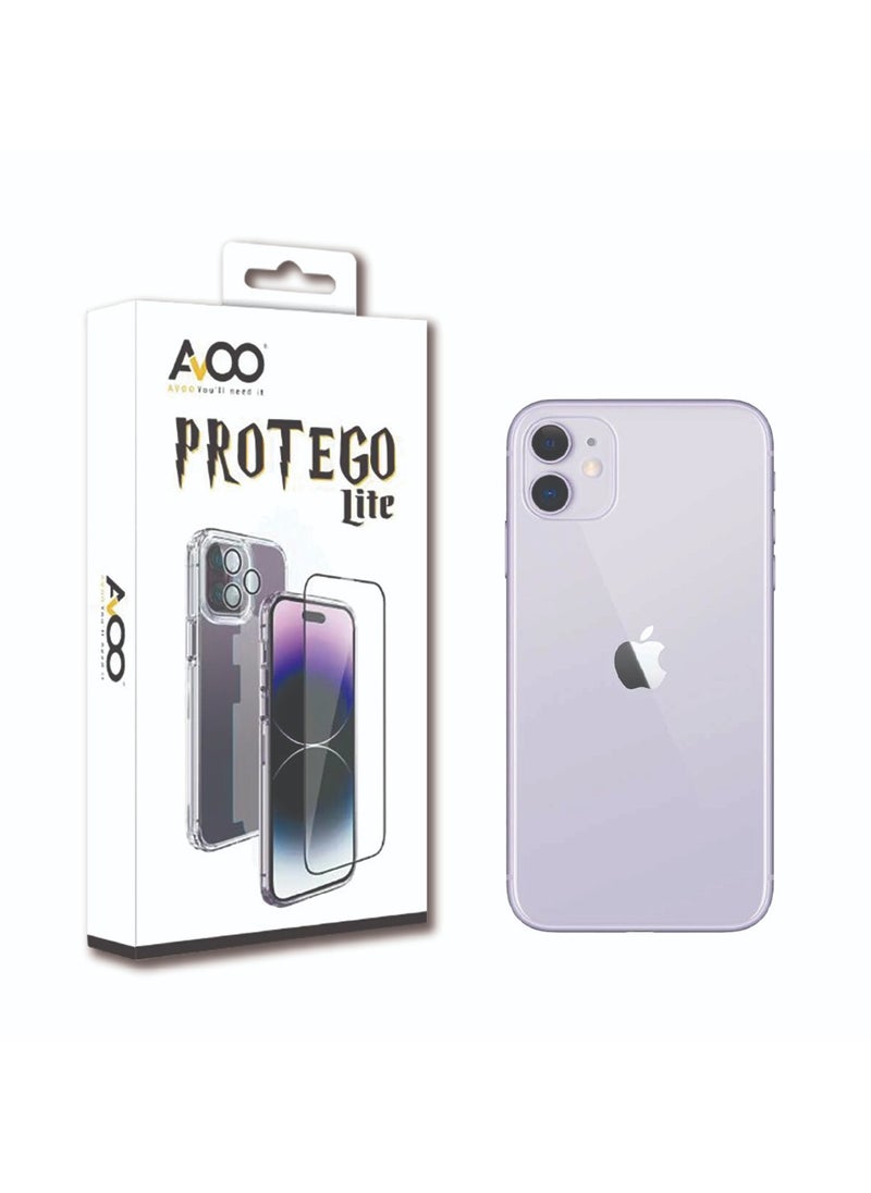 AVOO - Complete Protection Package With 6 Protection Items For Apple iPhone 11 - Image 1