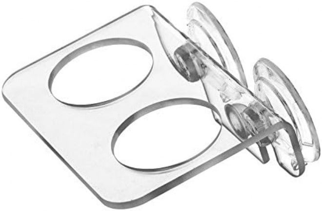 Pangea Acrylic Suction Cup Gecko Feeder Ledge (Small) for Lizards and Reptiles - Image 1