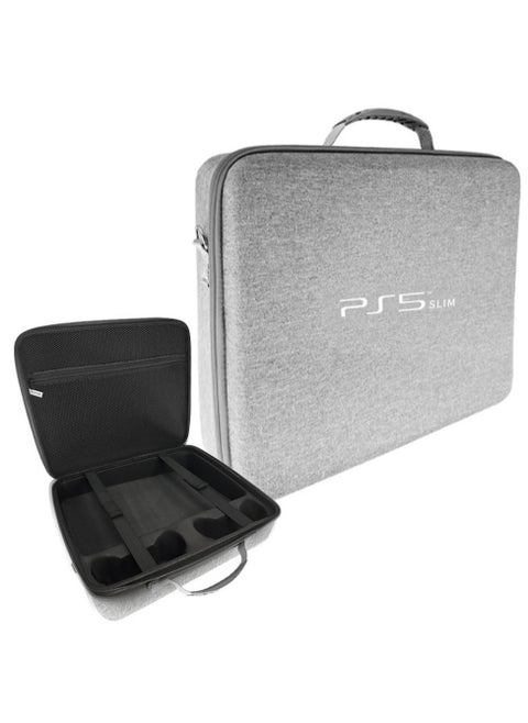 حقيبة تخزين لوحدة تحكم PS5 Slim متوافقة مع حقيبة حمل لوحدة تحكم PS5 Slim متوافقة مع Playstation 5 Slim