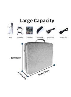 XICEN Storage Bag For PS5 Slim Console Carrying Case Compatible For Playstation 5 Slim  - Image 2