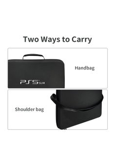 XICEN Storage Bag For PS5 Slim Console Carrying Case Compatible For Playstation 5 Slim  - Image 4