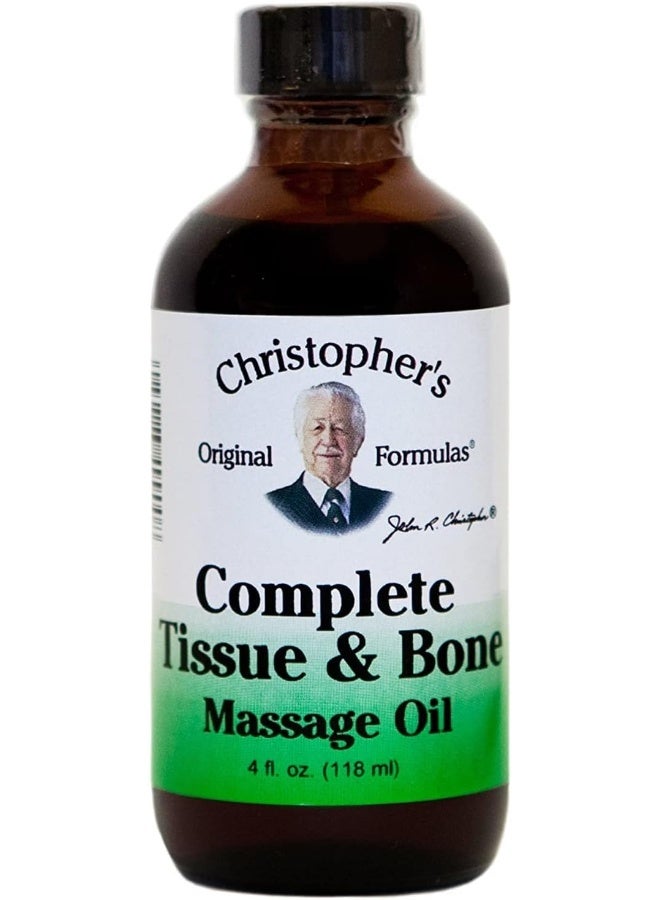 Dr. Christopher's Formulas Complete Tissue And Bone Massage Oil, 4 Ounce 