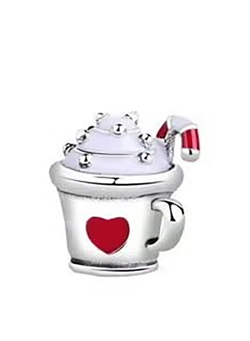 سحر كوب عيد الميلاد الجذاب، مع عناصر القلب وعصا الحلوى