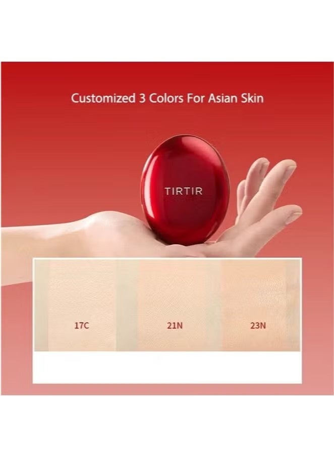 ترتر مؤسسة الوسادة الحمراء، طويلة الأمد، خفيفة الوزن، تغطية قابلة للبناء، شبه ماتي (21N العاج، 0.63 فلور أوز (حزمة من 1)) - Image 3