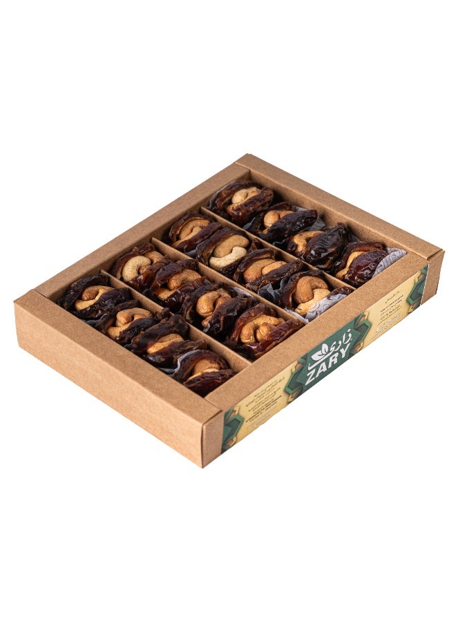 مجدول مصري محشو بالكاجو و معجون الحبهان. 550 جم