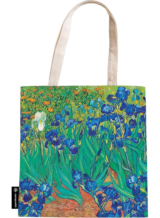 Van Gogh's Irises Canvas Bag 
