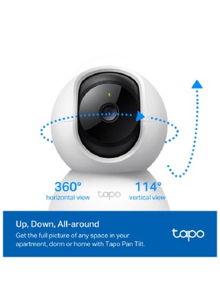 كاميرا مراقبة منزلية واي فاي من تي بي لينك تابو C200c - view 4