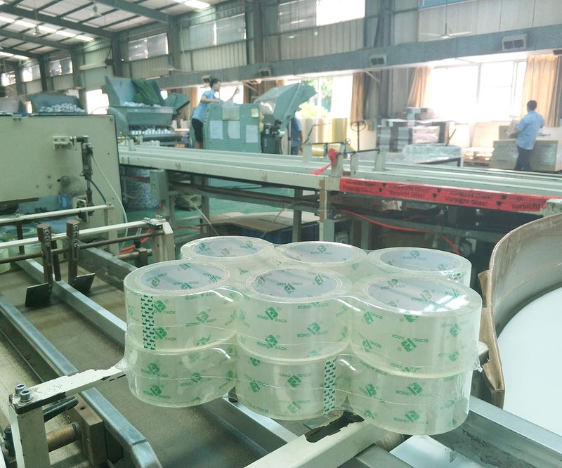 BOMEI PACK 12 Rolls Crystal Clear Packing Tape Refill, Shipping Packaging Tape, 2 Mil 1.88 inch x 60 Yards for Carton Box Sealing - Image 5