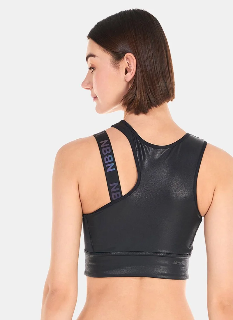 New Balance Women's Q Speed Shape Shield Crop Sports Bra